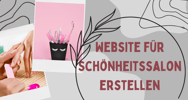 Website für Schönheitssalon erstellen