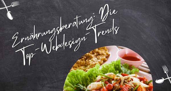 Ernährungsberatung Die Top-Webdesign-Trends