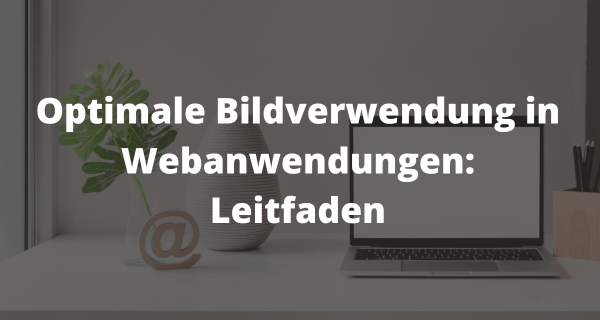 Optimale Bildverwendung in Webanwendungen Leitfaden